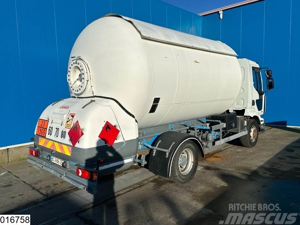 Renault Midlum 220 17013 Liter, LPG GPL, Gastank, Steel su Kamioni cisterne