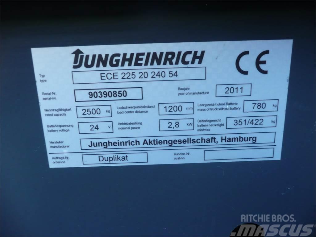 Jungheinrich ECE 225 2400X540mm Niskodizajući komisioni viljuškar