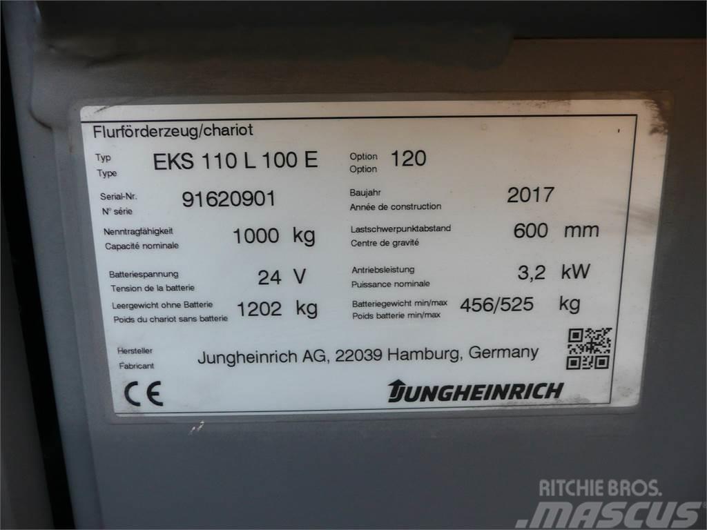 Jungheinrich EKS 110L 100E Visoko dizajući komisioni viljuškar
