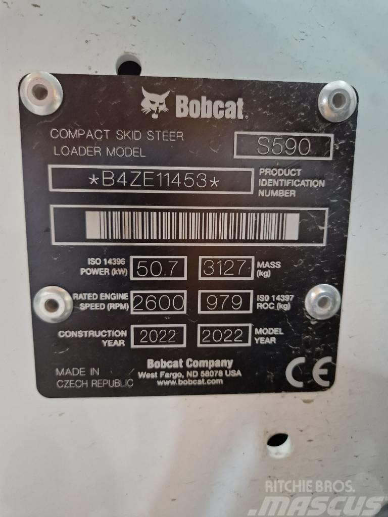 Bobcat S 590 Skid steer mini utovarivači