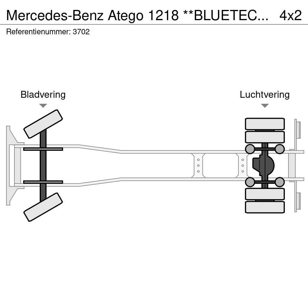 Mercedes-Benz Atego 1218 **BLUETEC 4-BELGIAN TRUCK** Sanduk kamioni