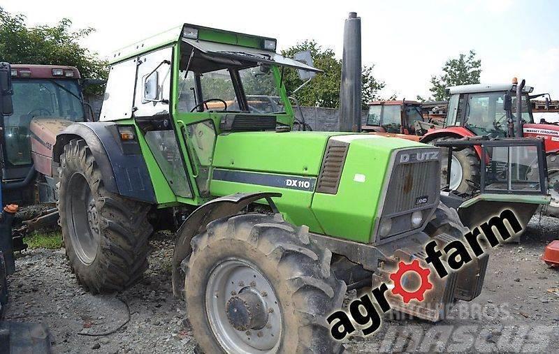 Deutz-Fahr spare parts DX 110 120 skrzynia silnik kabina most Ostala dodatna oprema za traktore