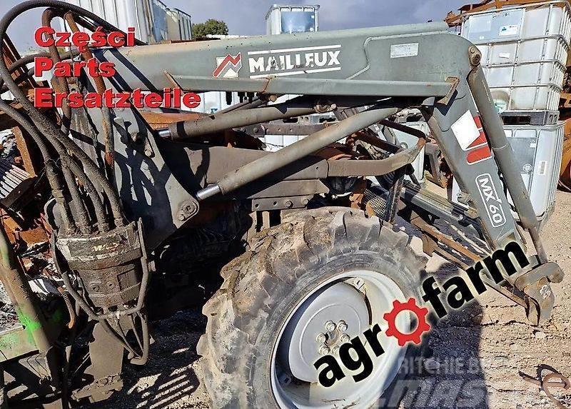 Deutz spare parts Agroplus 70 blok wał obudowa skrzynia  Ostala dodatna oprema za traktore