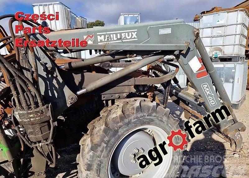 Deutz spare parts Agroplus 70 blok wał obudowa skrzynia  Ostala dodatna oprema za traktore