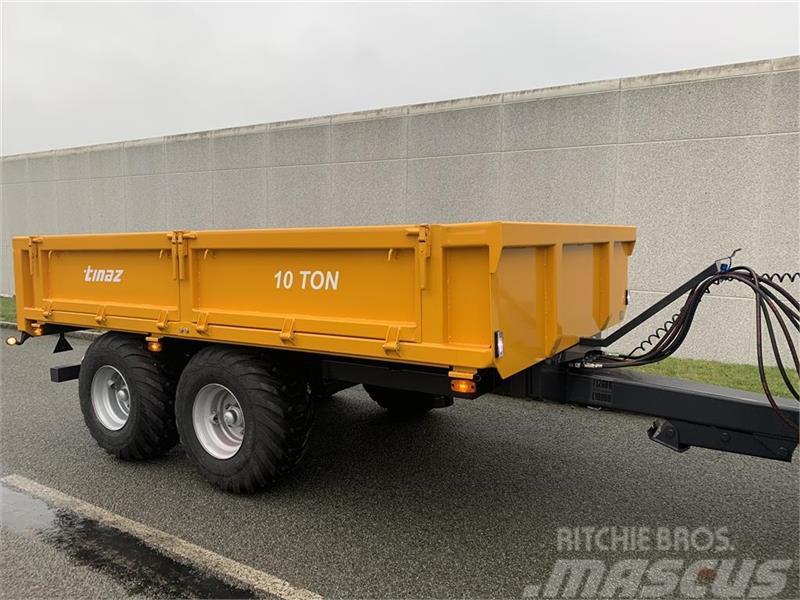 Tinaz 10 tons dumpervogn med slidsker Ostale industrijske mašine