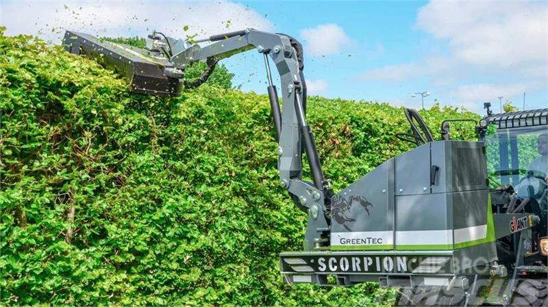 Greentec Scorpion 430 Basic Front Til læssemaskiner - PÅ LA Polovni trimeri za živu ogradu