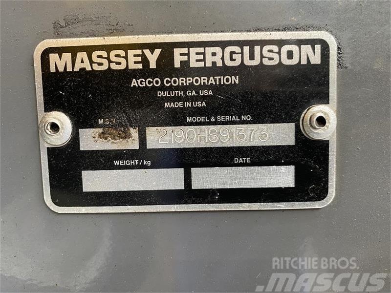 Massey Ferguson 2190 Prese/balirke za četvrtaste bale
