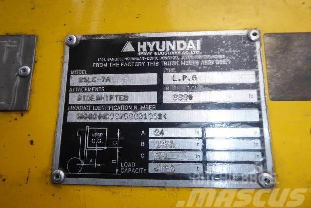 Hyundai 25LC-7A Viljuškari - ostalo