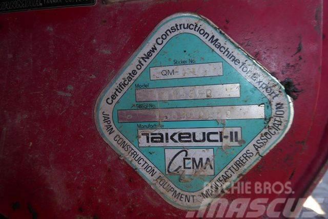 Takeuchi TB153FR Bageri guseničari
