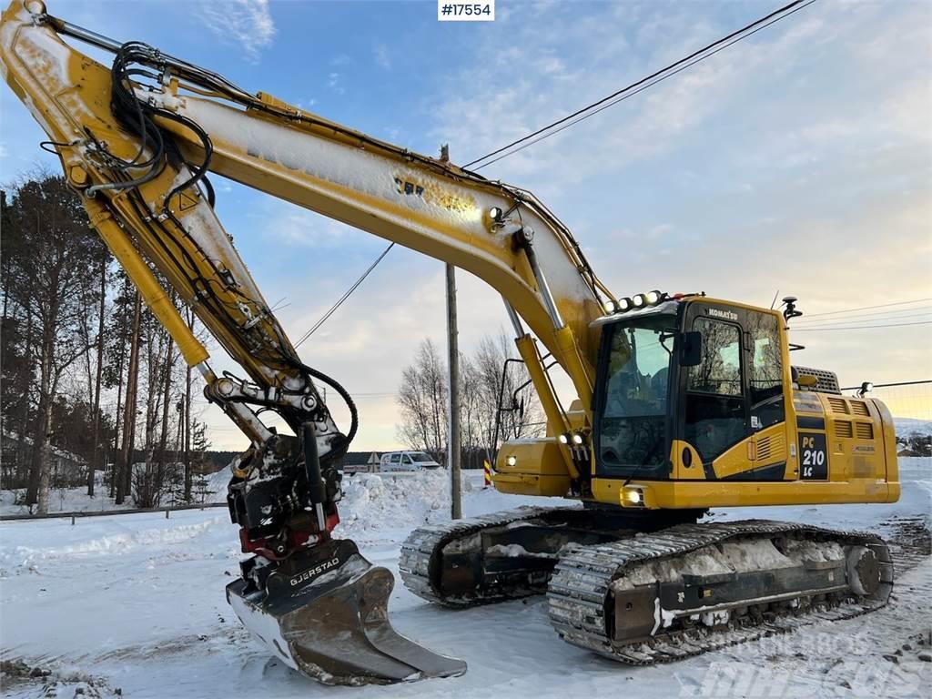 Komatsu PC210 crawler excavator WATCH VIDEO Bageri guseničari