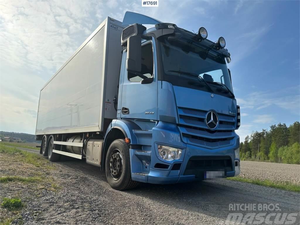 Mercedes-Benz Antons 6x2 Box truck w/ fridge/freezer unit. Sanduk kamioni