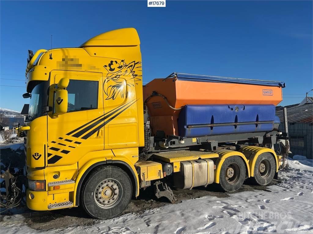 Scania R620 6x4 snow rigged combi truck Tegljači