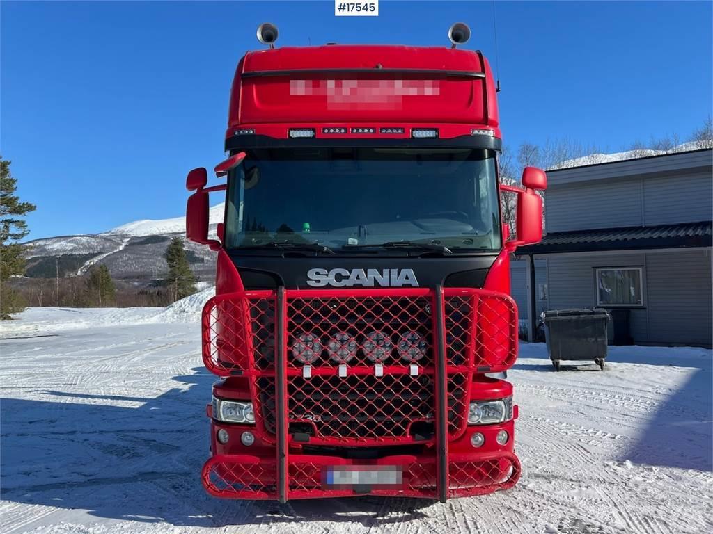 Scania R730 6x2 hook lift w/ JOAB L20 hook Rol kiper kamioni sa kukom za podizanje tereta