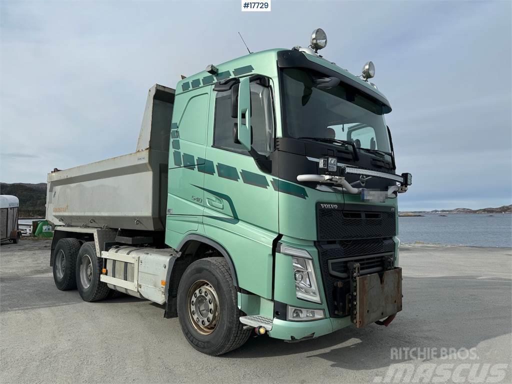 Volvo fh 540 6x4 plow rigged tipper. Euro 6. WATCH VIDEO Kiperi kamioni