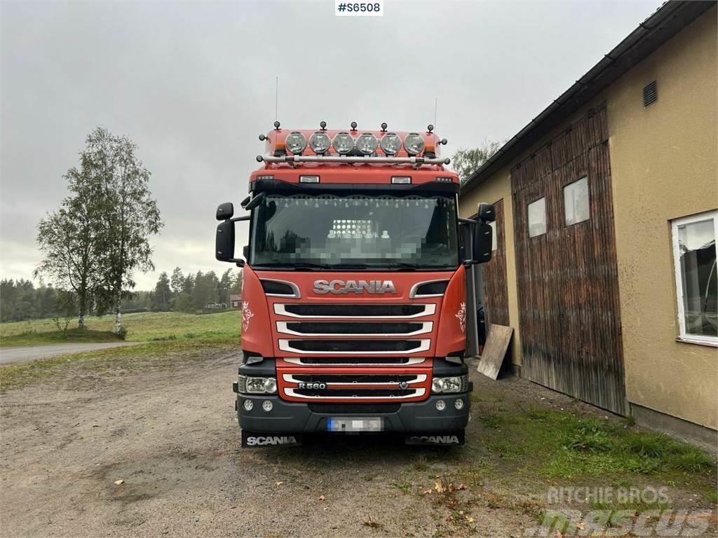 Scania R560 Timber Truck with trailer and crane Kamioni za drva Šticari
