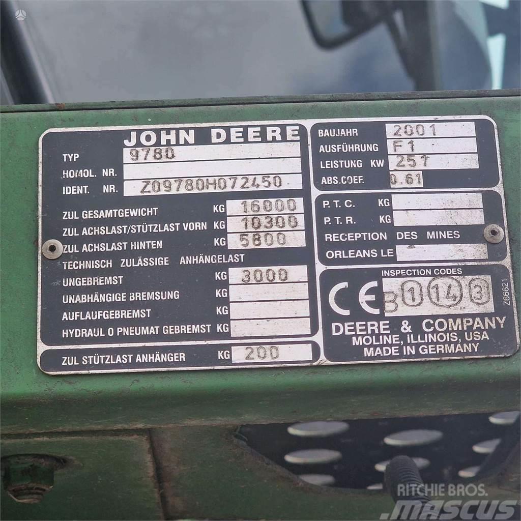 John Deere 9780 CTS Ostale poljoprivredne mašine
