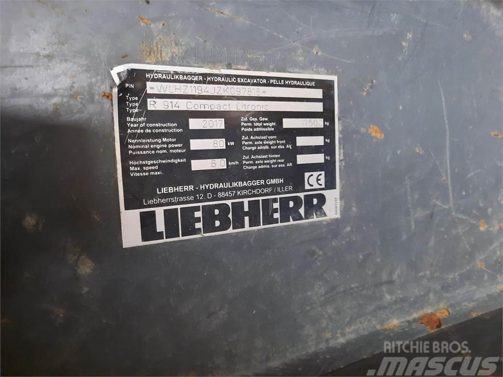 Liebherr R914 Compact Litronic Bageri guseničari
