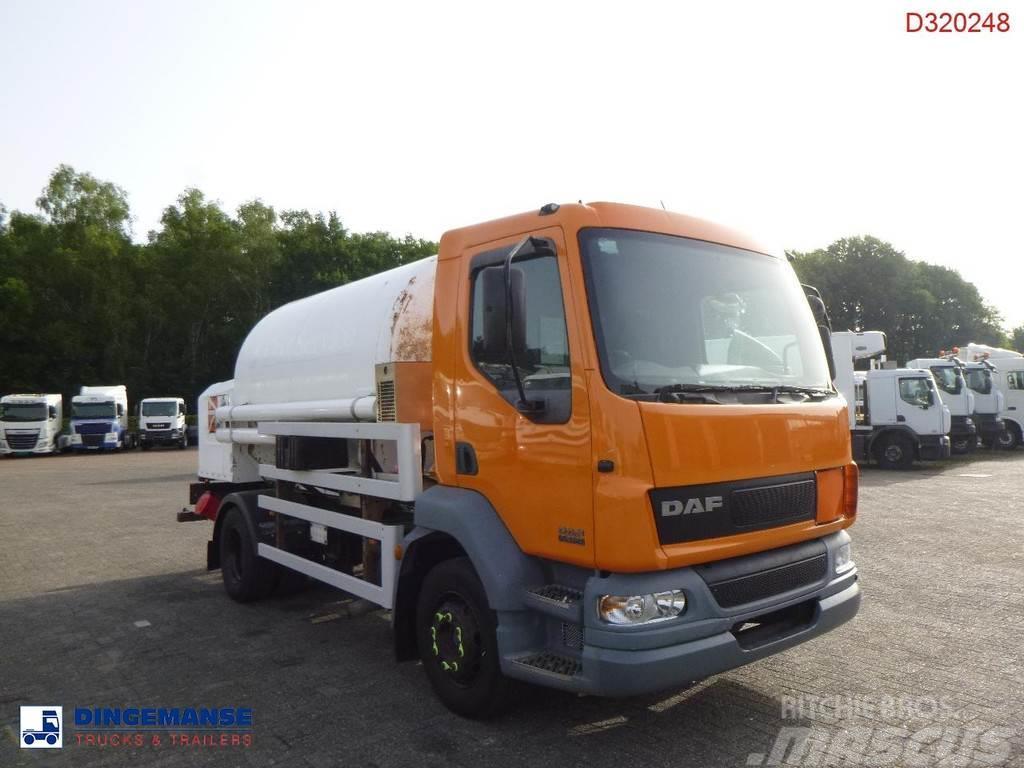 DAF LF 55.180 4x2 RHD ARGON gas truck 5.9 m3 Kamioni cisterne