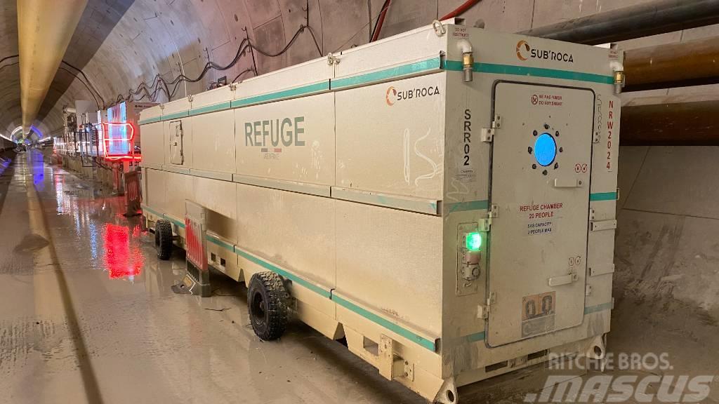  SUB'ROCA Tunnel Refuge chamber 20 people Ostala podzemna oprema