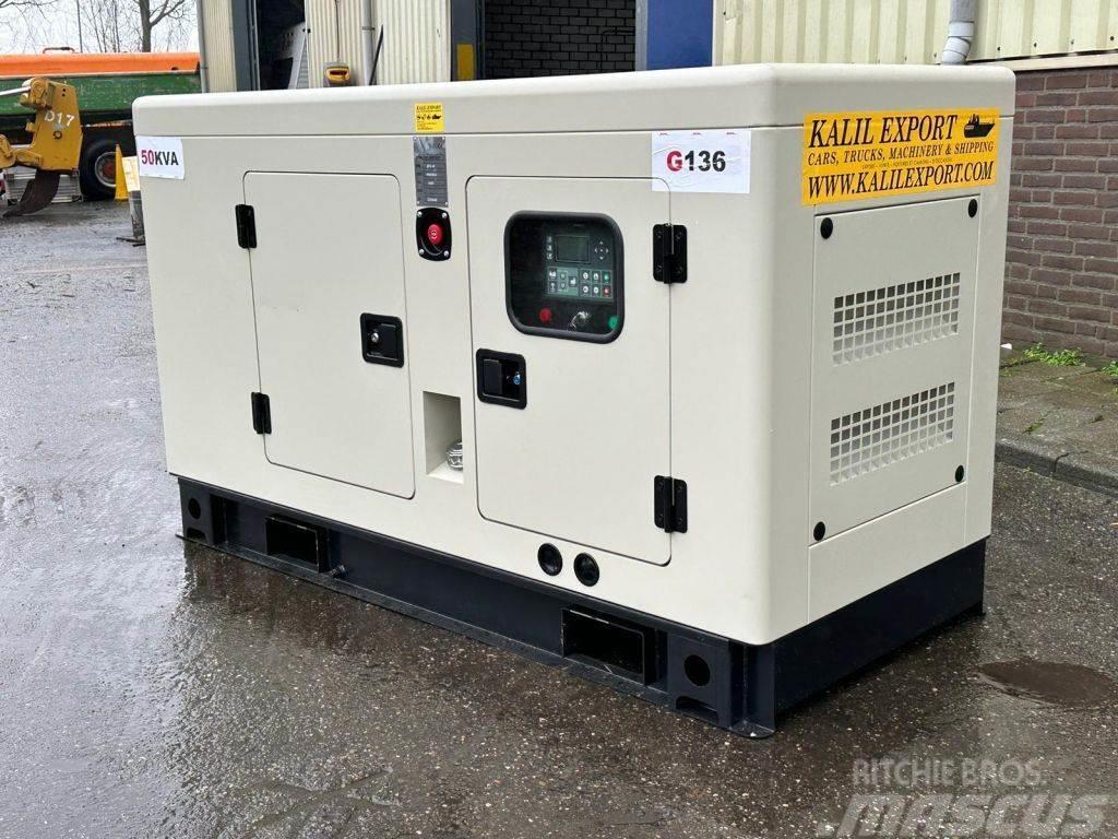 Ricardo 50 KVA (40KW) Silent Generator 3 Phase 50HZ 400V N Dizel generatori