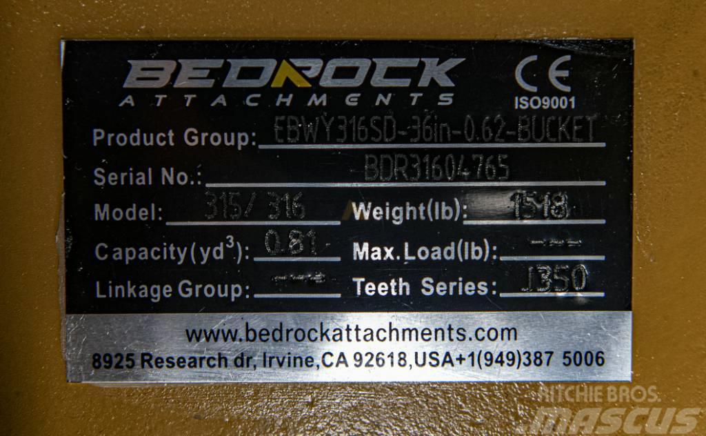 CAT 36" Severe Rock Bucket CAT 315D/F,316E/F,318D2/F Ostale komponente za građevinarstvo