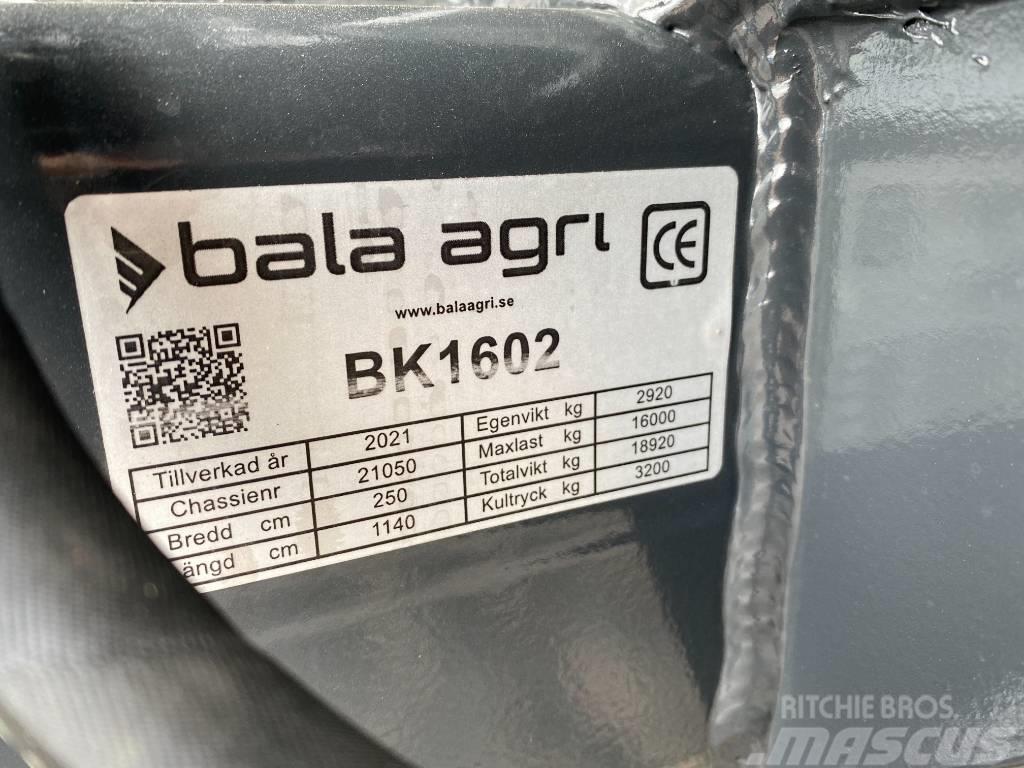 Bala Agri BK1602 Prikolice za bale