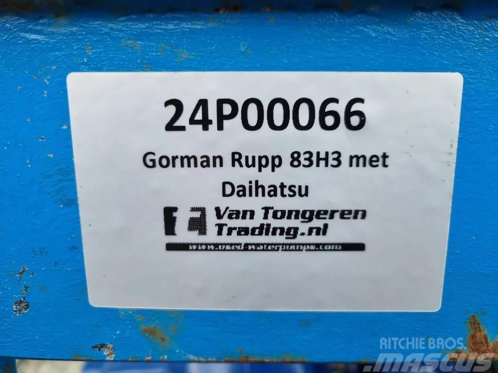 Gorman-Rupp Daihatsu DM850D Pumpe za vodu