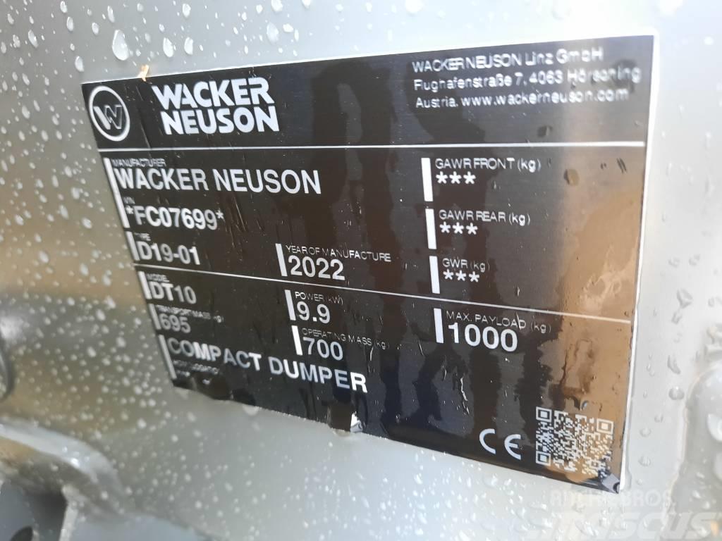 Wacker Neuson DT 10 Damperi na gusenice