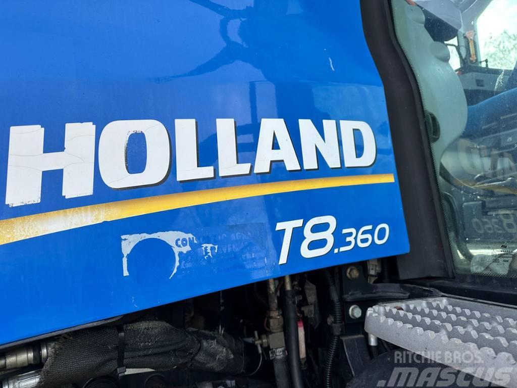 New Holland T8.360 ultra command Traktori