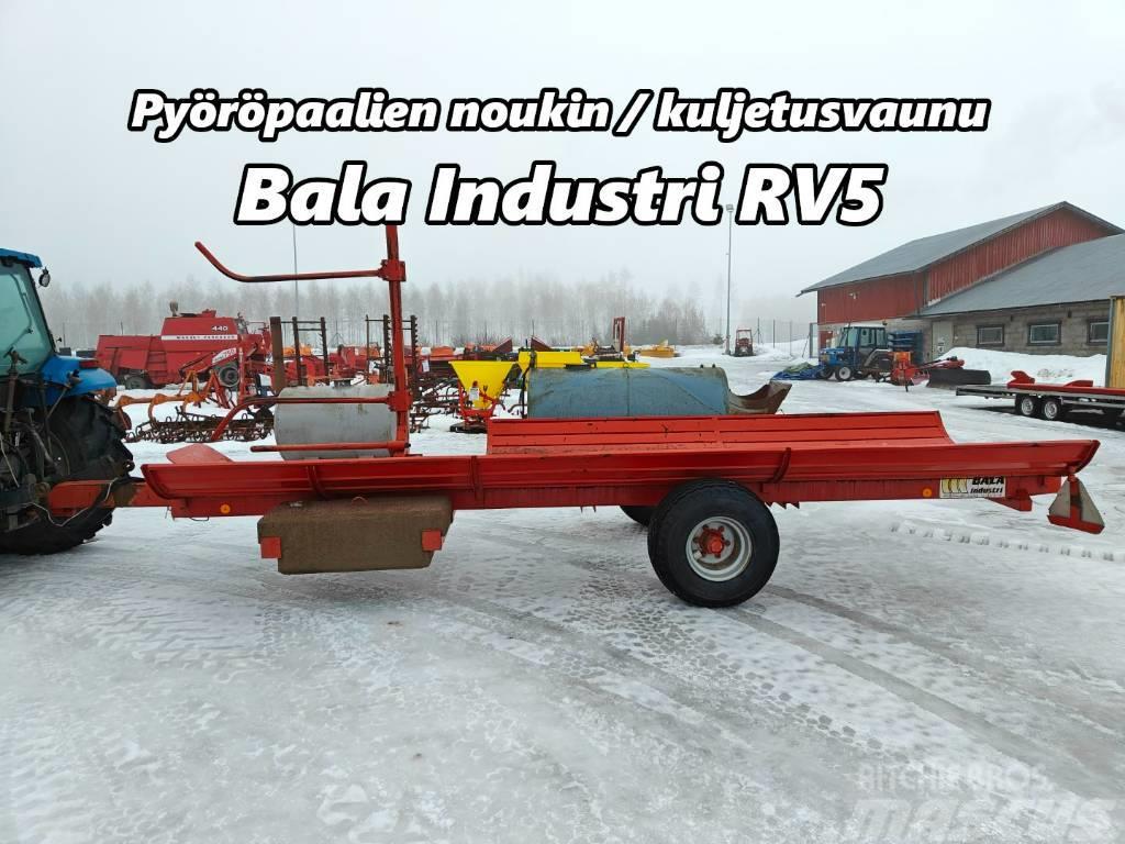Bala Industri RV5 paalivaunu - VIDEO Prikolice za bale