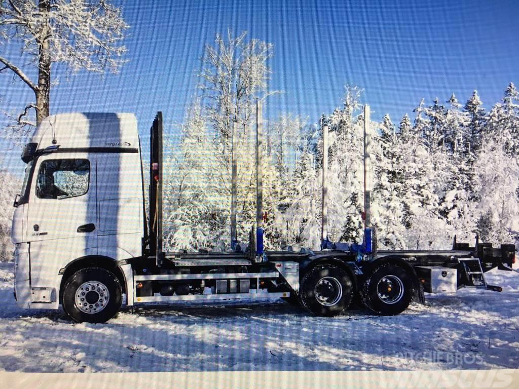 Mercedes-Benz Actros 3358 Timmerbil Kamioni za drva Šticari
