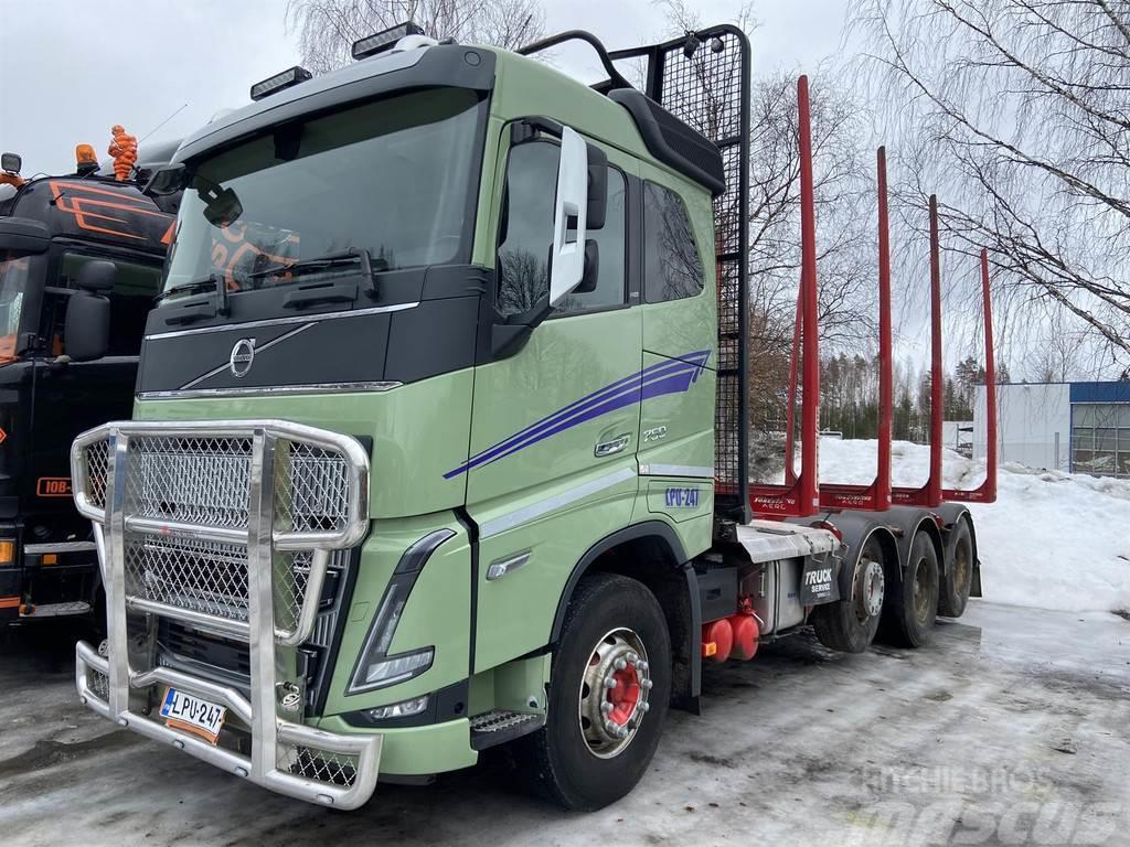 Volvo FH VTA-trippeli, vedonkatkaisu ja ryöminnät Kamioni za drva Šticari