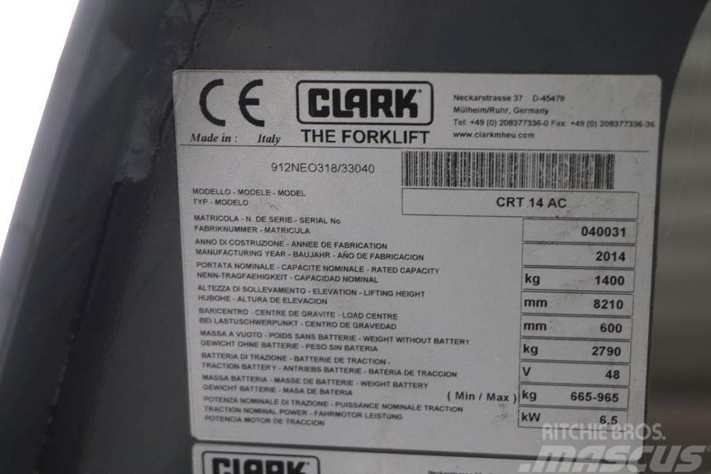 Clark CRT14AC Viljuškari sa pomičnim stupom