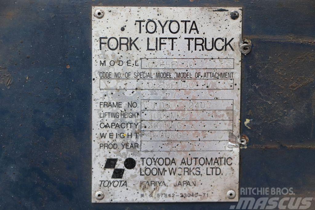 Toyota 02-5FD30 Dizelski viljuškari