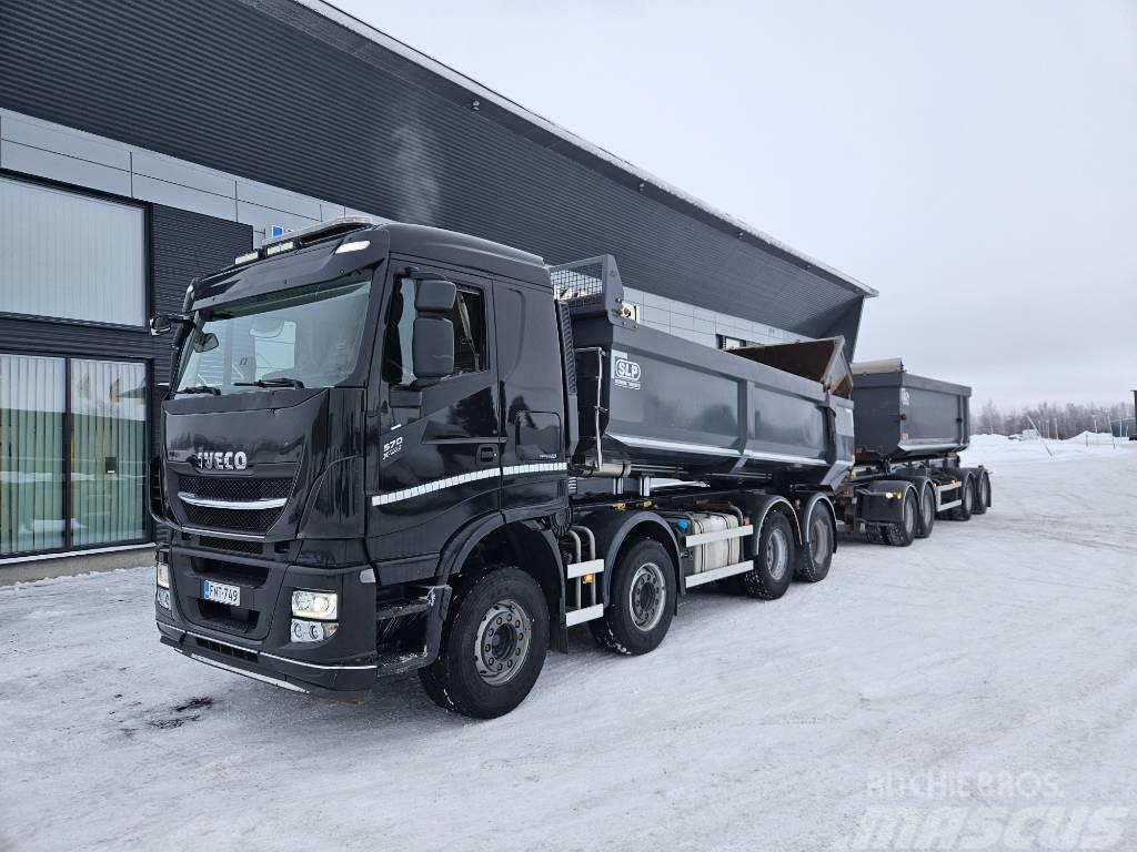 Iveco X-Way 8X4 +SLP 2+2 Kiperi kamioni