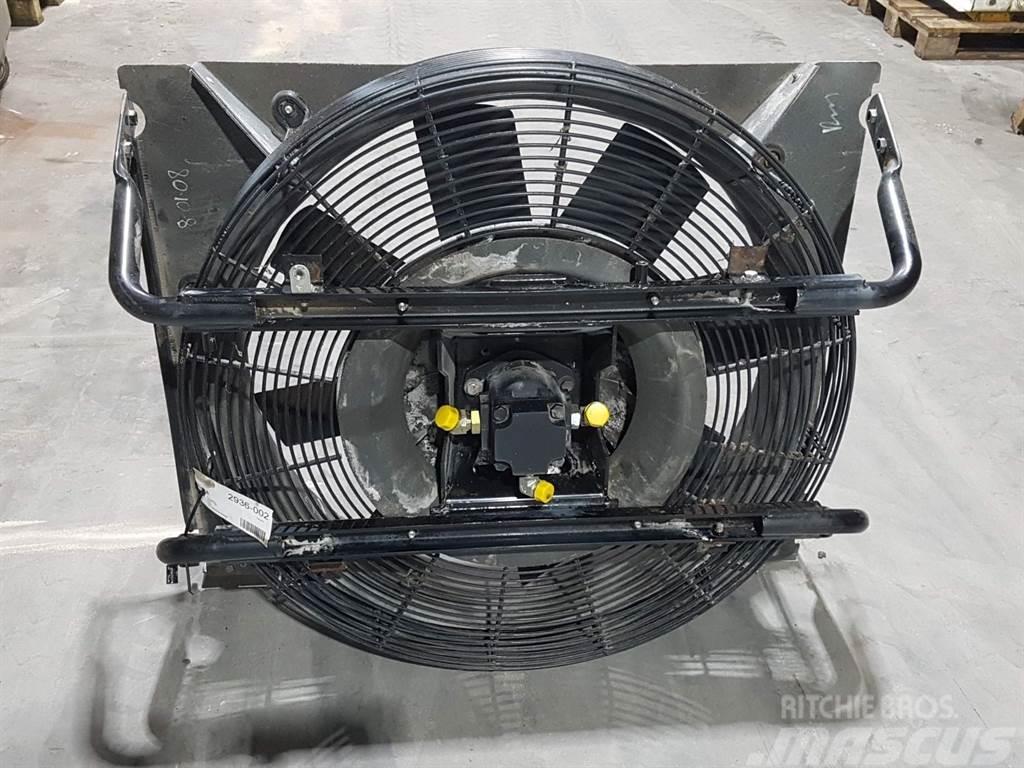 CAT 950H - Cooler fan/Kühlerlüfter/Koelvin Hidraulika