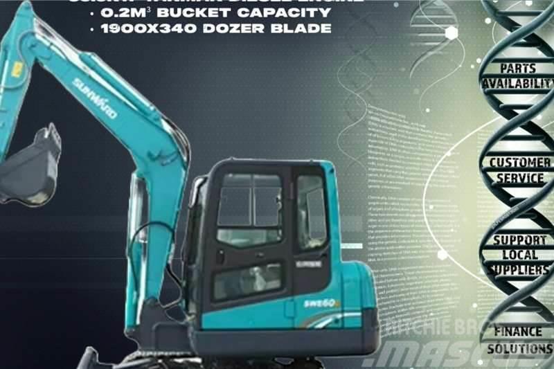  New SWE25UF 6 ton mini excavators Ostali kamioni
