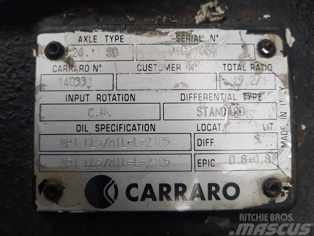 Carraro 26.11SD-140331-Axle/Achse/As Osovine