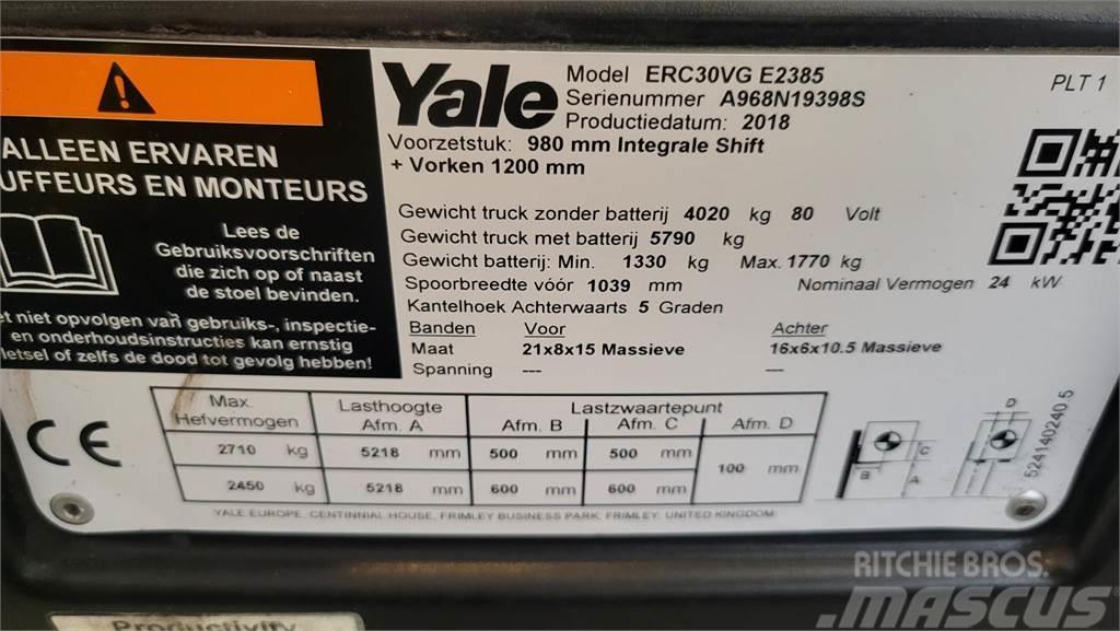 Yale electro 2018 ERC30VG Električni viljuškari