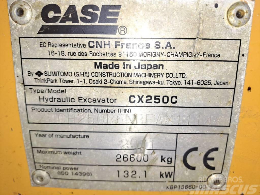 CASE CX 250 C Bageri guseničari