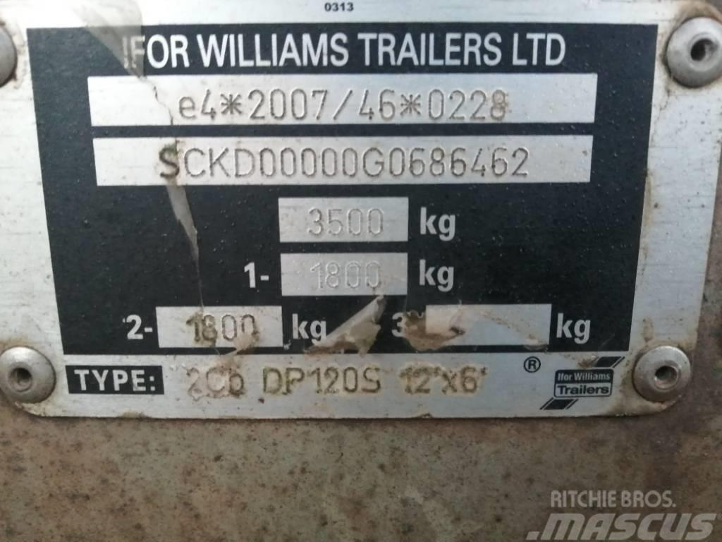 Ifor Williams DP120 Trailer Ostale prikolice