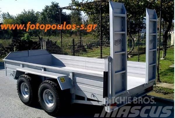  Fotopoulos Καρότσα μεταφοράς μηχανημάτων Autotransporter prikolice