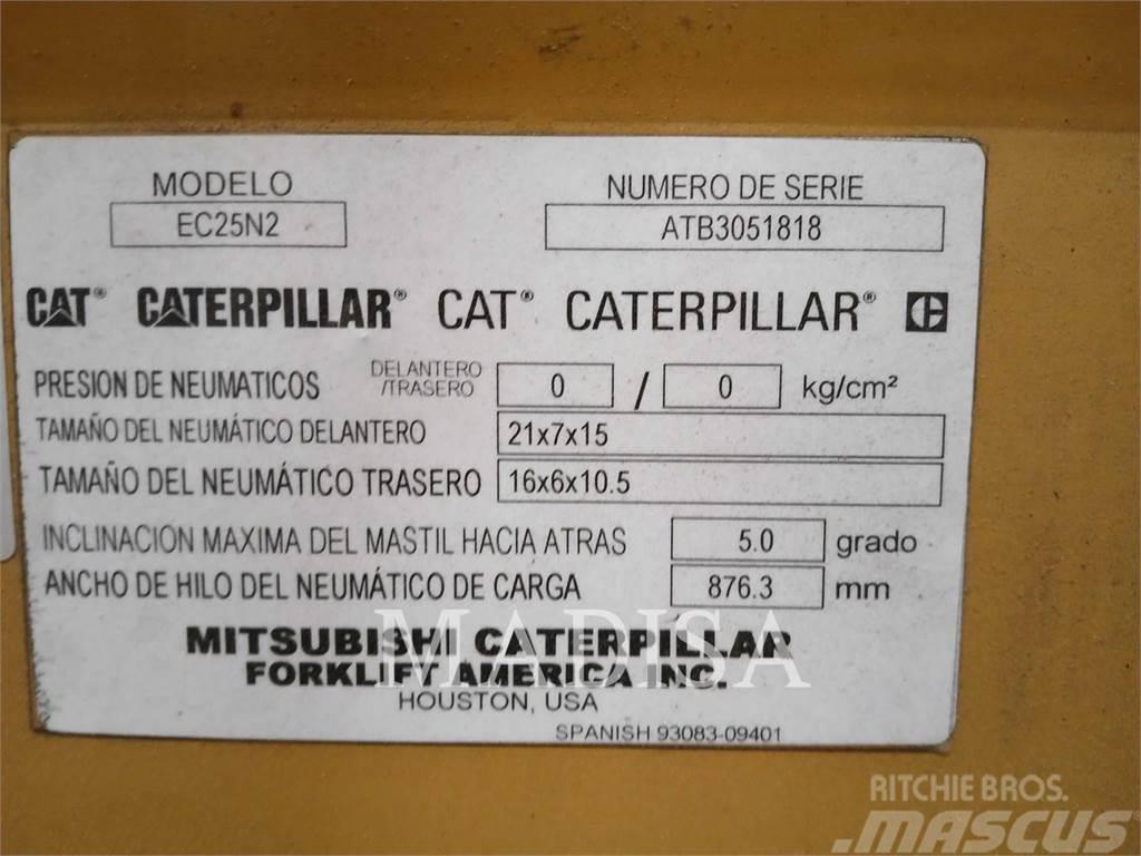 CAT LIFT TRUCKS EC25N2 Viljuškari - ostalo