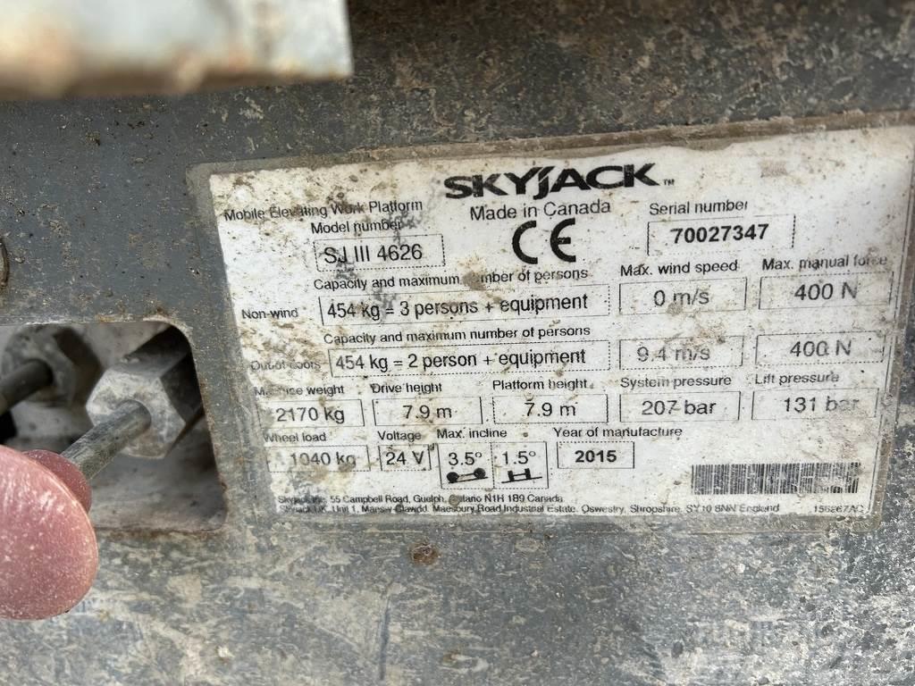 SkyJack 4626 Makazaste platforme