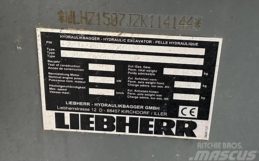 Liebherr A 914 Compact Bageri točkaši