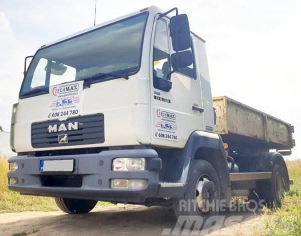 MAN LE 8.150 +(CZ) Navara -NK50 Rol kiper kamioni sa kukom za podizanje tereta