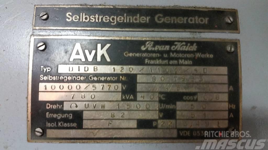 MWM TBD602-V16 Dizel generatori