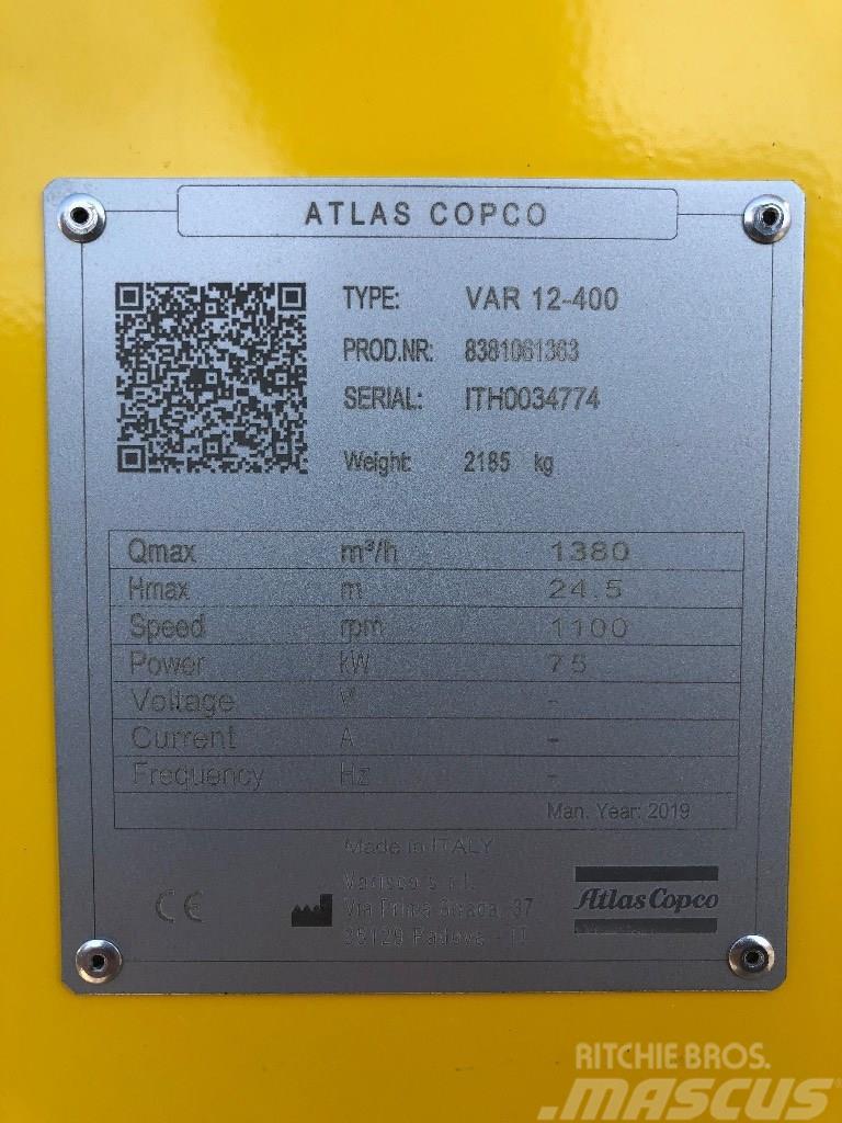 Atlas Copco VAR 12-400 Pumpe za vodu