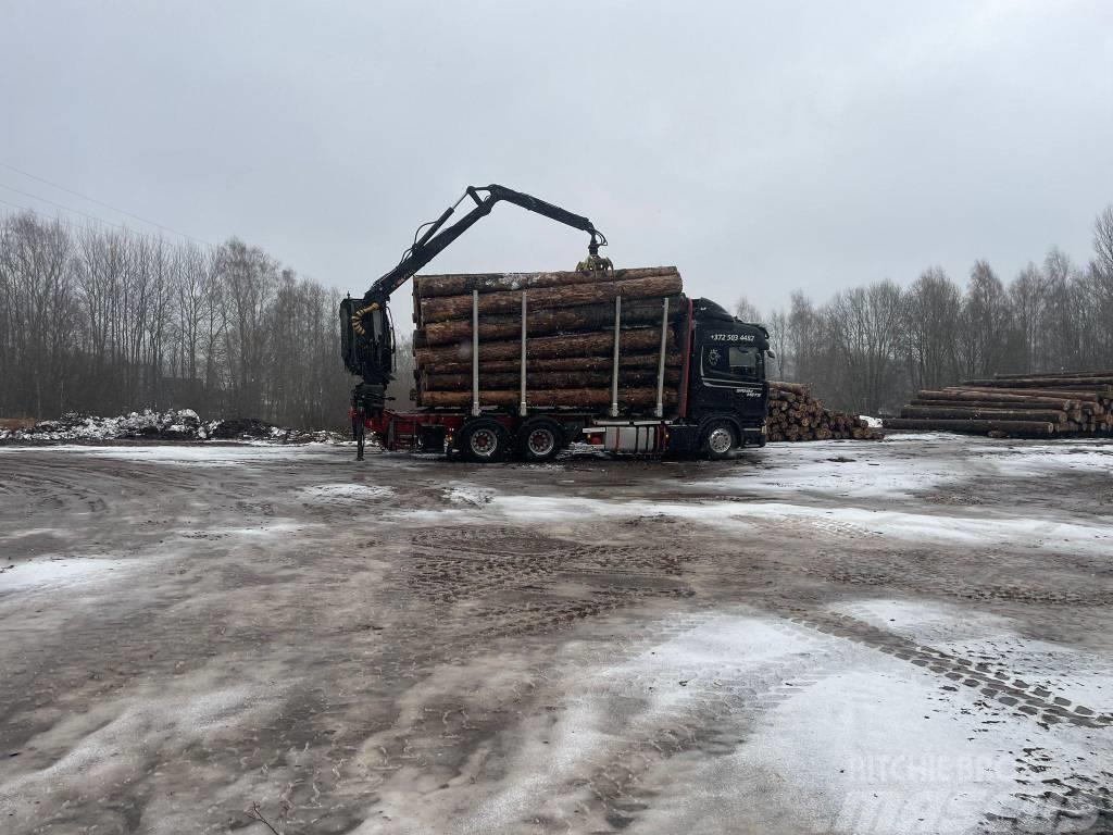 Scania R 730 LB Kamioni za drva Šticari