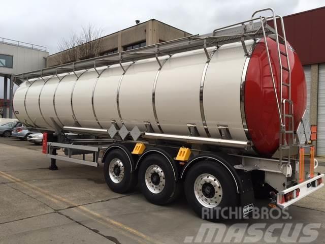 Van Hool L4BH 37500 liter 7300 kg Poluprikolice cisterne